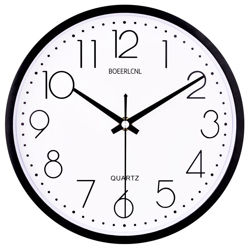 Modern digital väggklocka tyst kök barn hemlig gök mekanism rock n roll wandklok dekorativt hem wzh 163: 10 tum stil 1