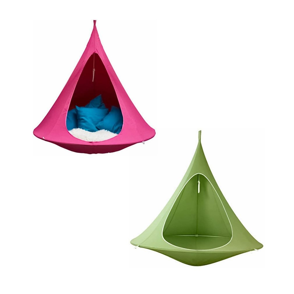 100*130cm/100*110CM Flying Saucer Lightweight Portable Nylon Hammock for Backpacking Camping Essentials Camp Travel Tools