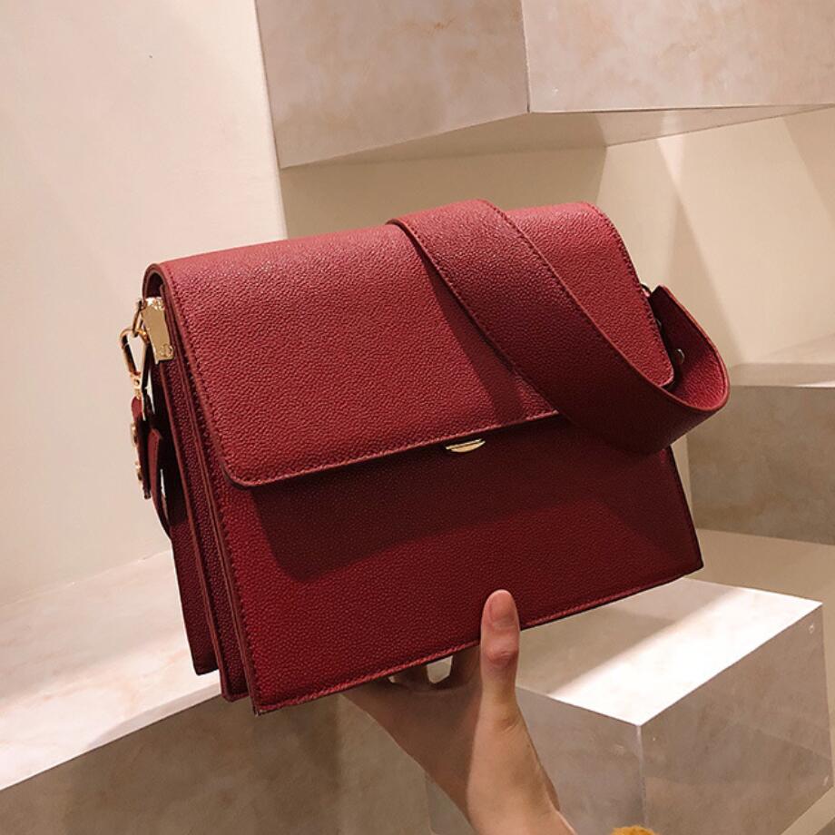 Luxe merk handtas pu leren dames handtas grote capaciteit schouder messenger bags