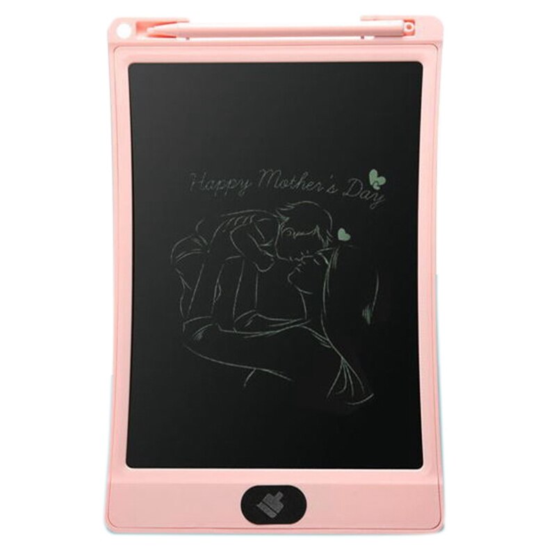 LCD Writing Tablet Electronic Writing Board Suitable for School Students Kids for Kids Home Office: Pink 8.5inch