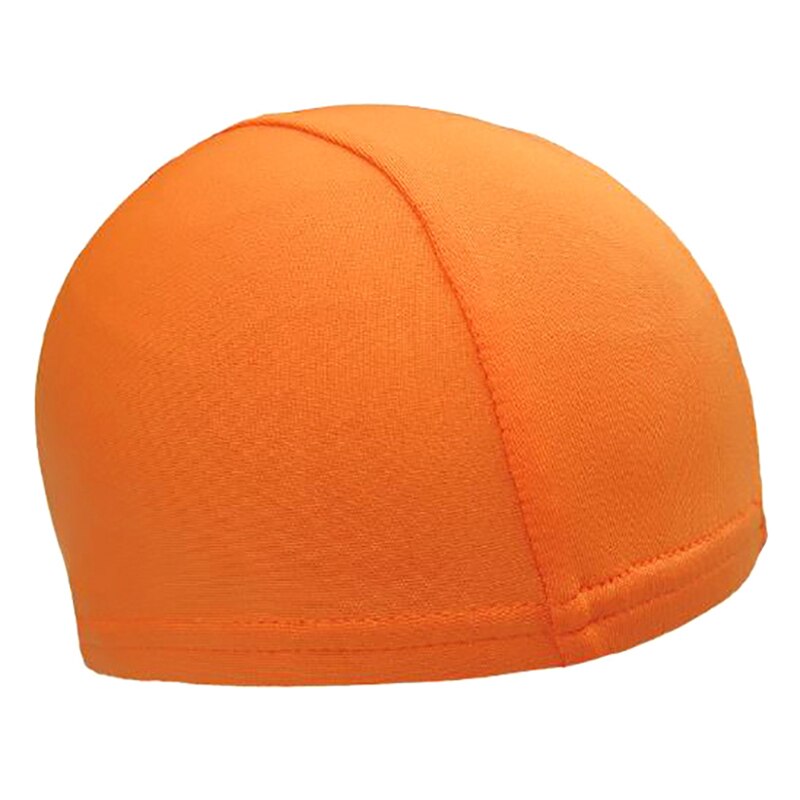 Nopeasti kuivuva kypärä pyöräilyhattu anti-uv hikoilua estävä urheiluhattu moottoripyörä pyöräily polkupyörä pyöräilyhattu unisex-sisähattu: Oranssi
