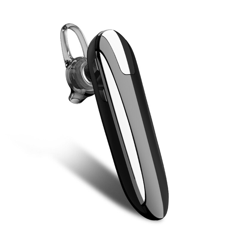 Einzelohr-stereo-kopfhörer mit hängendem ohr, stereo- 3d- sound-headset mit langer akkulaufzeit: Schwarz