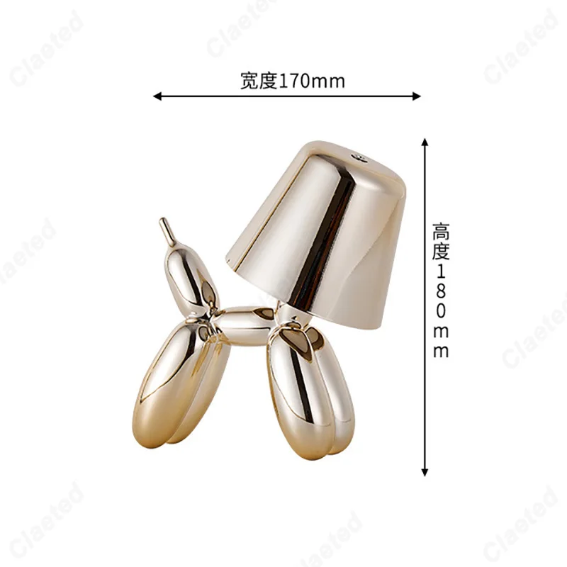 Creatieve LED Omgevingslicht USB Opladen Thuis Studie Slaapkamer Bedlampje Decoratie Verlichtingsarmatuur: Marineblauw