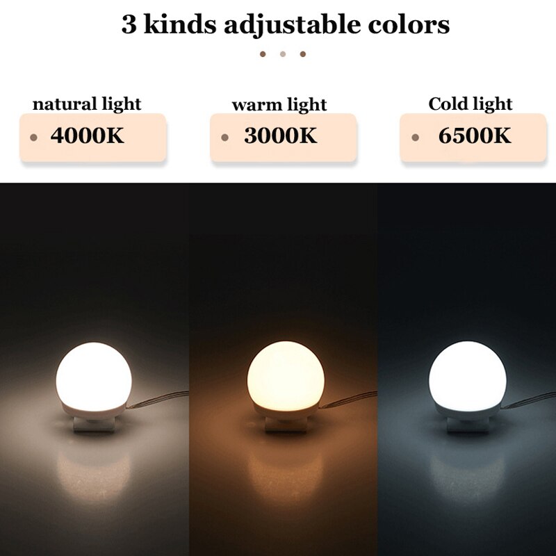 machen-hoch Spiegel LED Licht 4/6/8/10/12/14 Abnehmbare Lampen LED USB Kosmetik Spiegel Lampe Dressing Tabelle Eitelkeit Lichter