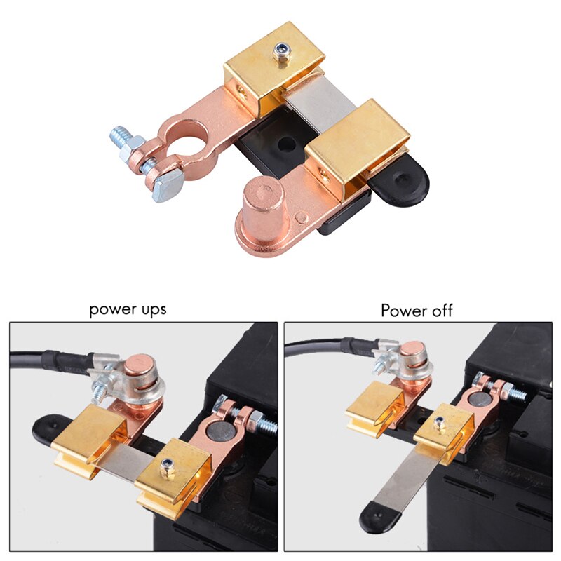 Top Post Battery Disconnect Switch for Car RV Marine Boat Truck Vehicl 12V 24V (Horizontal and Vertical)