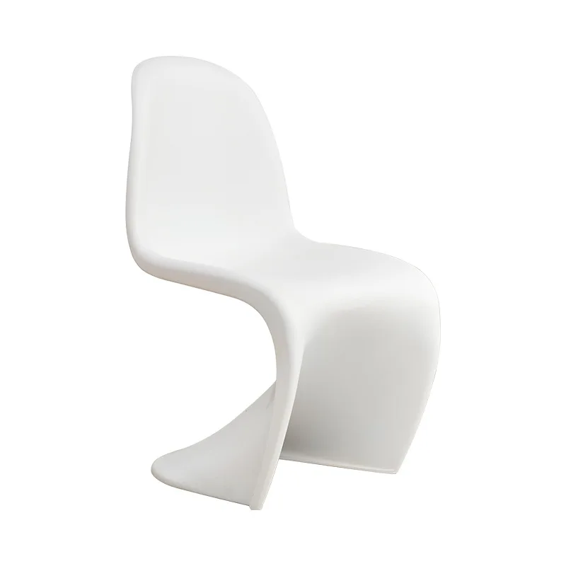 Luksusmøbeltilbehør spisestuestole sæt luksus moderne biblioteksmøbler plastikstol postmoderne salon styling