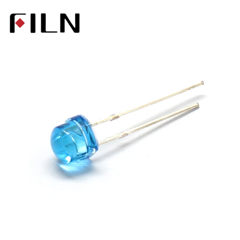 100pcs/lot 5mm diffused blue bidirectional LED Emitting Diode Lamp Super Bright LED Light 2 pin