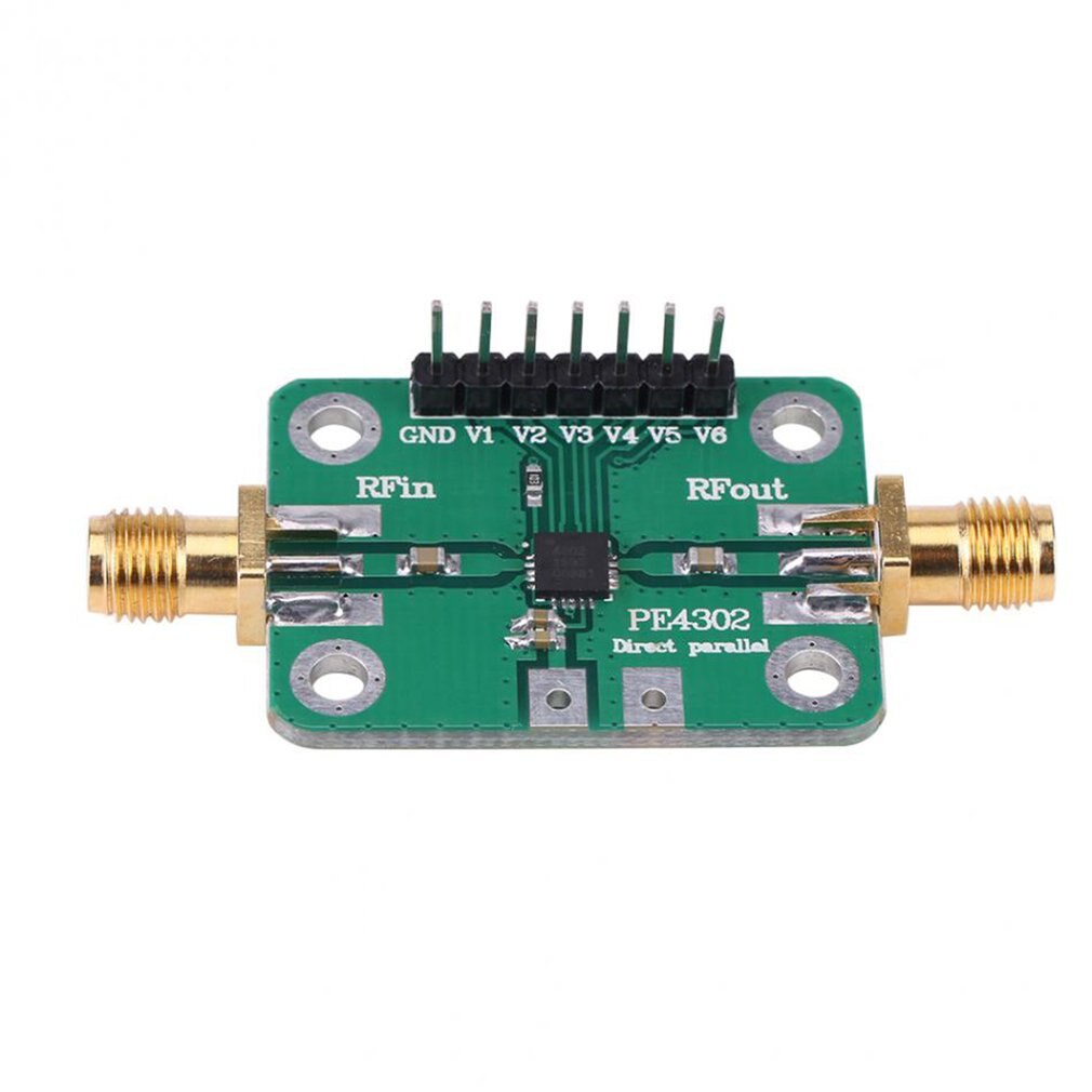 PE4302 Numerical Control RF Attenuator Module Parallel immediate /Serial Mode Bandwidth 1MHz-4GHz 0 ~ 31.5DB