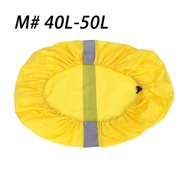 ManKaTer 30L-50L Reflecterende Camouflage Waterdicht Stofdicht Zonnebrandcrème Lichtgewicht Rugzak Regenhoes Koord Mond: M 40L-50L 04