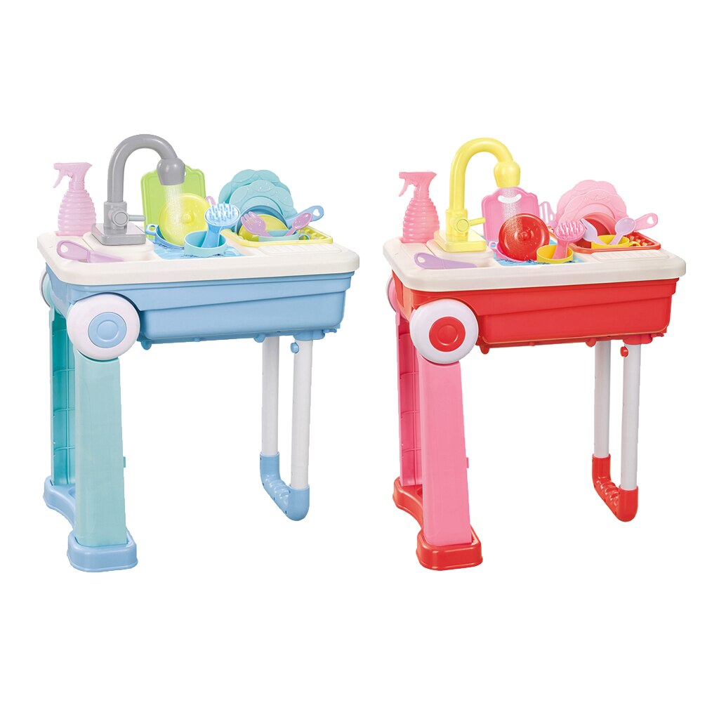 Cuisine pour enfants, jouet de Simulation de rôle, robinet d'eau, Kit de vaisselle