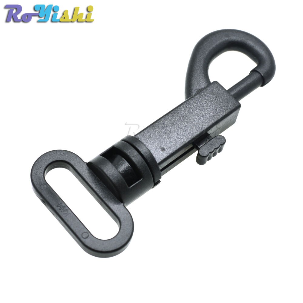 Plastic Snap Hooks Rotary For Paracord Keychain Backpack Buckles