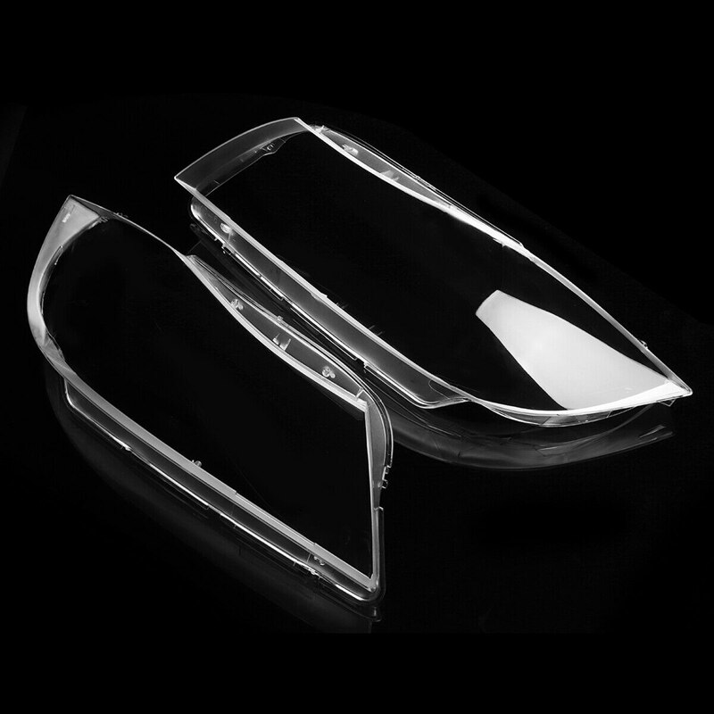 1 Pair Car Xenon Headlight Glass Lamp Lens Cover for BMW 3 E90 E91