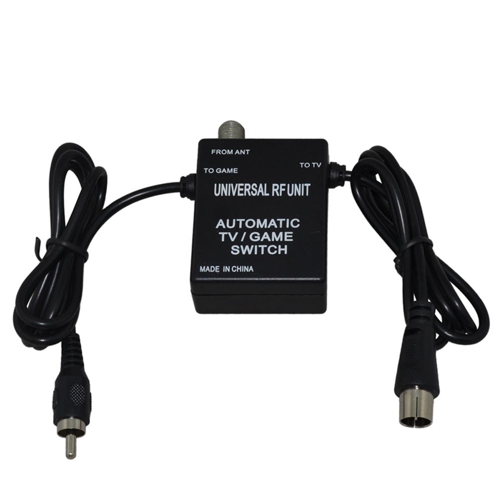 3 in 1 Universele RF Unit Adapter Kabel Automatische TV Game schakelaar voor Super Nintendo voor NES voor SNES voor SEGA Genesis