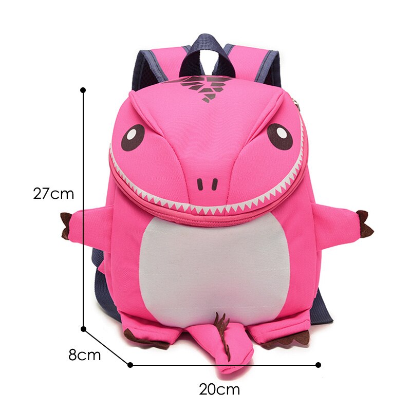 Elephant School toddler Backpack for Children Cute 3D Animal Kids School Bags Boys Girls Schoolbag plecak szkolny: 23