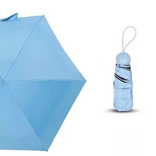 Mini Capsule Women Umbrella Clear Pocket Folding Umbrellas Rain Women Small Kids Blade Runner Men Corporate Cute Sun XX02: Type 3