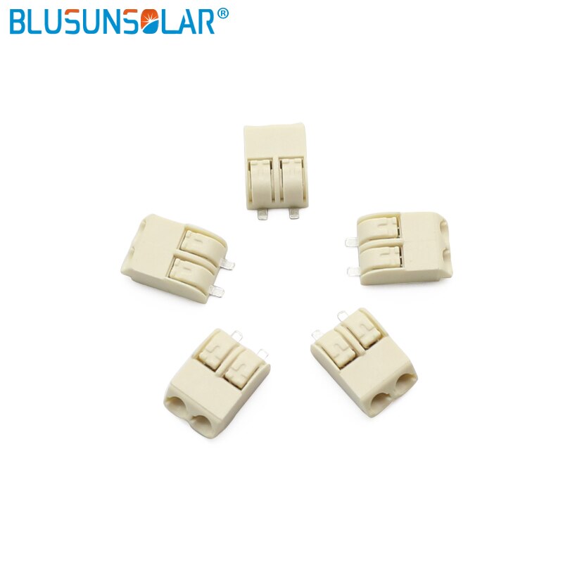 100 pcs/lot LED SMD Wiring Terminal Block, PCB Wire Cable Connector, Push in Lighting Connection Connector LED101 102 103: Pink