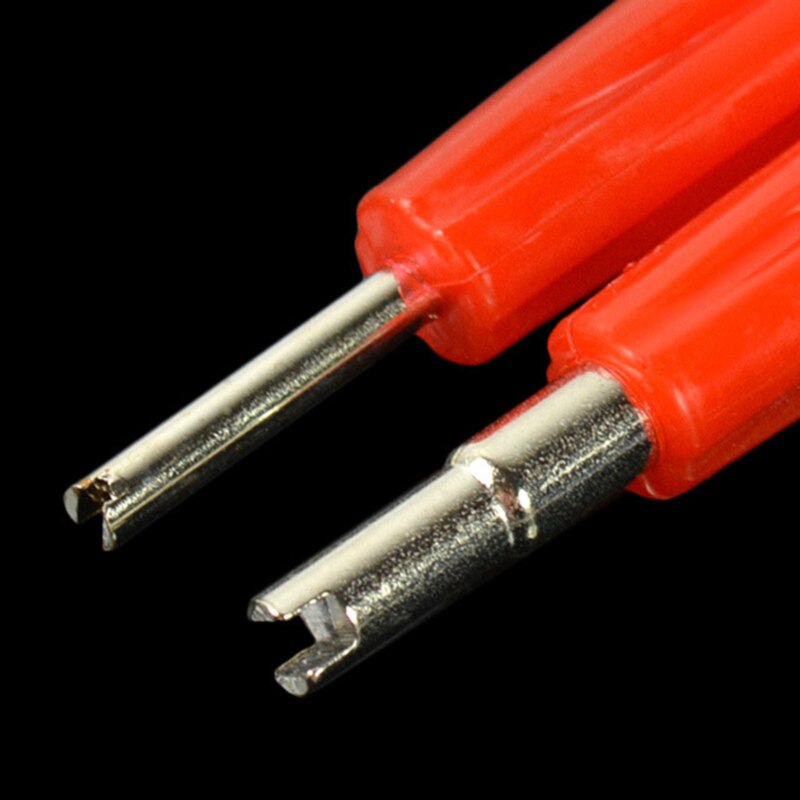 Band Reparatie Tools Ventiel Removal Installer Wrench Dual Head Voor Autoband Airconditioning Ventiel Rijden