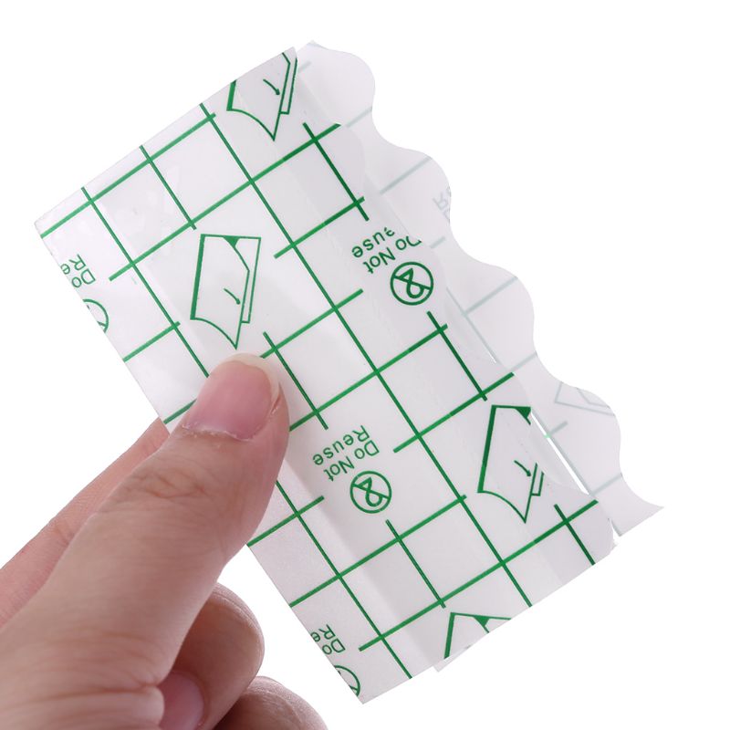 20Pcs/Lot 8*8cm Waterproof Tape Plaster Fixation Tape Breathable Antiallergic