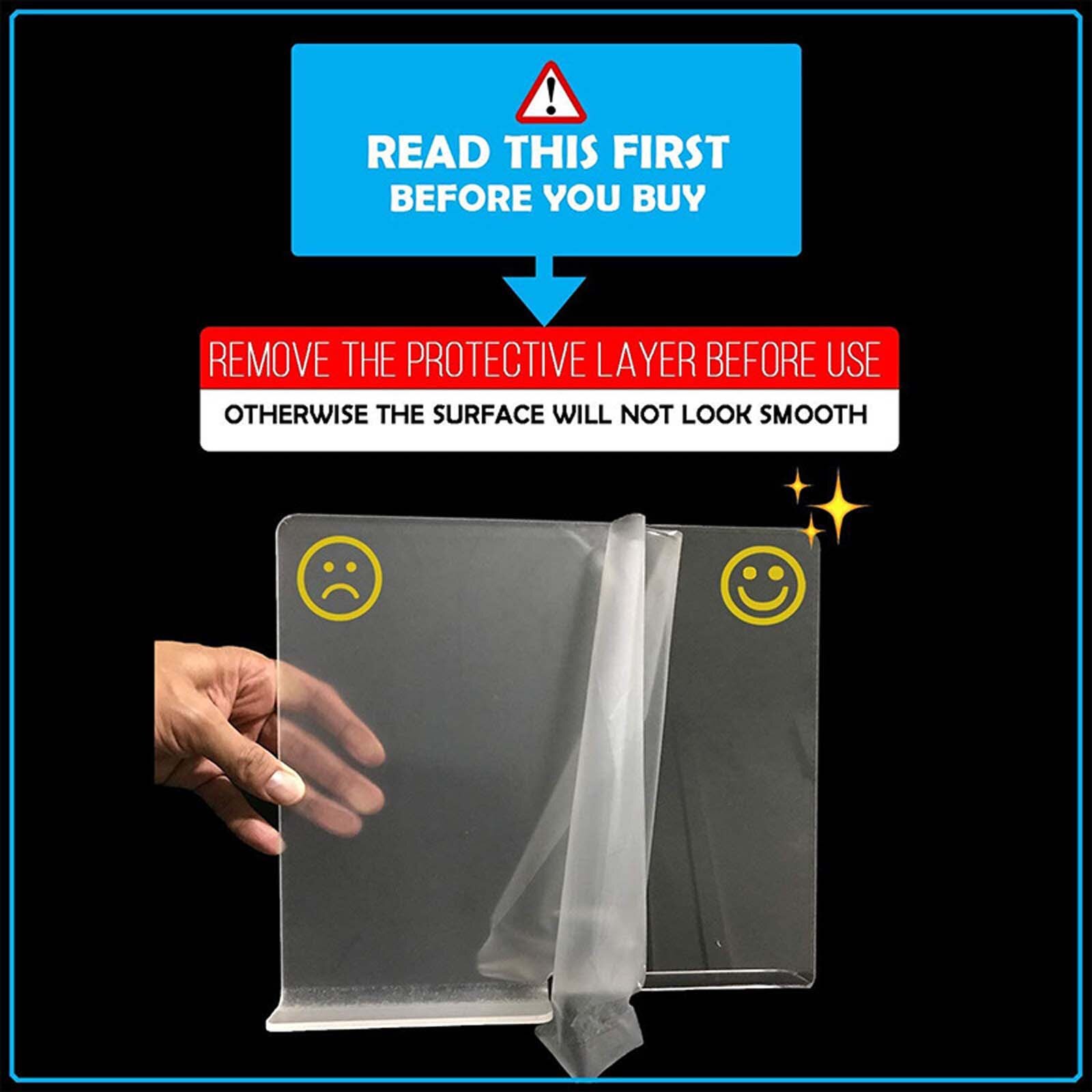 Closet Shelf Dividers Wardrobe Partition Shelves Divider Clothes Acrylic Shelving Storage Organizer Home Decorative