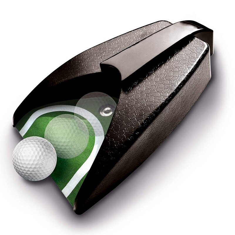 Golf automatisk ball returner elektrisk putter trener golf putter tilbake ball golf putter: Default Title