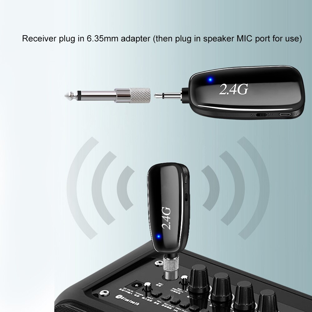 Mini Microfoon Draadloze Headset 2.4G Draagbare Bluetooth Wirelessmicrophone Leraar Microfoon Voice Recording Microfoon