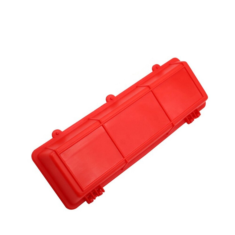 1PCS Clamshell Plastic Poultry Feeder Box With 16-Hole Ground Feeder For Chicken, Quail, Pigeon And Other Poultry Feeding Tools