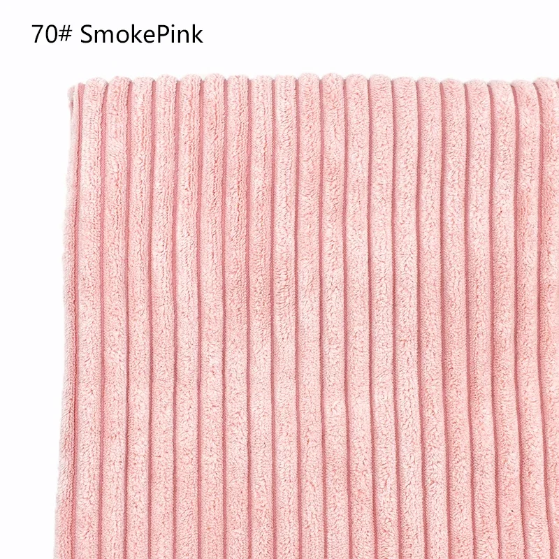 50/100*150 cm striped cotton cord fabrics for sofa cushions, plush toys, decorative cloth, garments, home textiles, diy sewing material: 6 yards / Navy blue