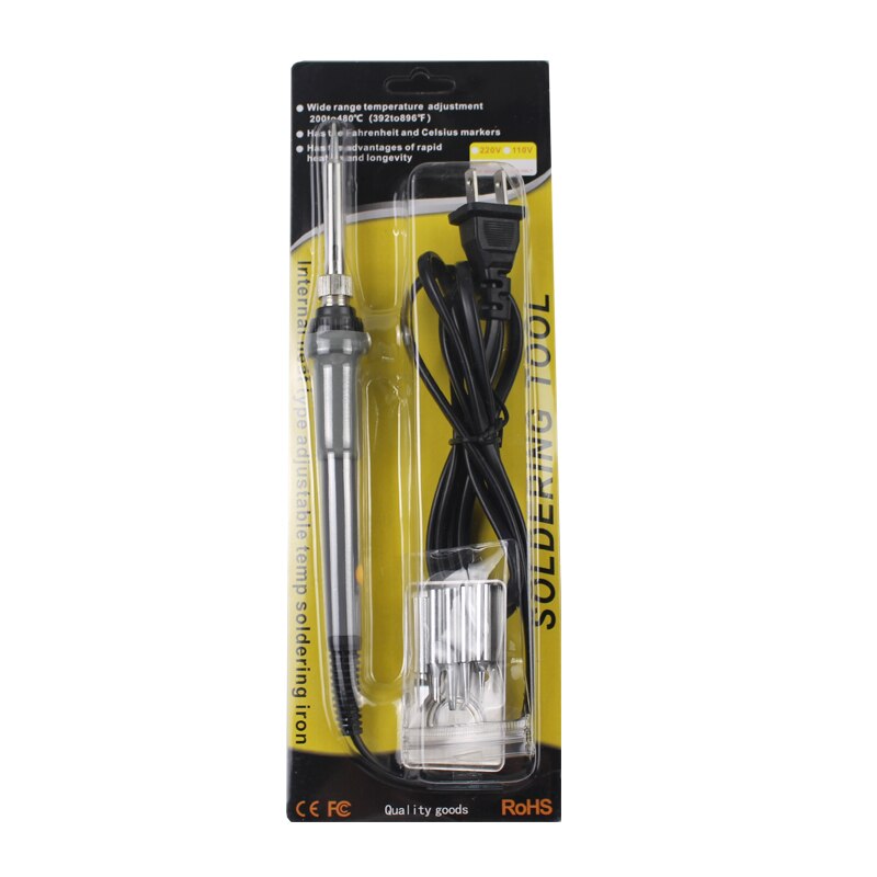 Soldering Iron Set Adjustable Temperature Electric Soldering Iron Multi-function Tools 220V 110V 60W Welding Solder Pen For Home