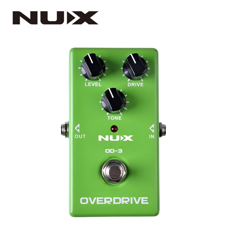 Pedal NUX Effect CH3 DS3 AS4 HG6 OD3, simulador Overdrive clásico, coro, alta ganancia, pedales con efecto de guitarra eléctrica, partes de guitarra: OD-3 Overdrive