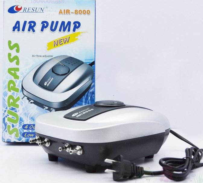Resun air-8000 Luchtpomp, installeren, idee voor kleine marine plant tank aquarium