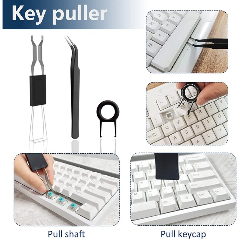 Keyboard Cleaning Kit 14 in 1 Computer Cleaning Kit Plastic Anti Static Brush Phone PC Electronics Cleaning Kit