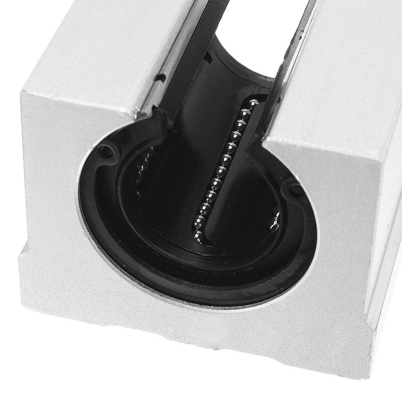 4Pcs SBR25UU 25Mm Linear Ball Bearing Block CNC Router Linear Guide 3D &amp;amp; 280Pcs Stainless Steel Slotted Spring Pin