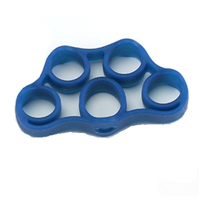 Finger resistance bands rubber bands Training Stretch exercise elastic band Rubber String Chest Developer Fitness Equipment: Deep Blue