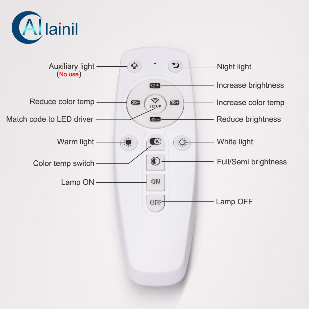Transformateur de lustre intelligent à intensité réglable, alimentation électrique à télécommande et commande par application, 2.4G, à utiliser pour les deux couleurs