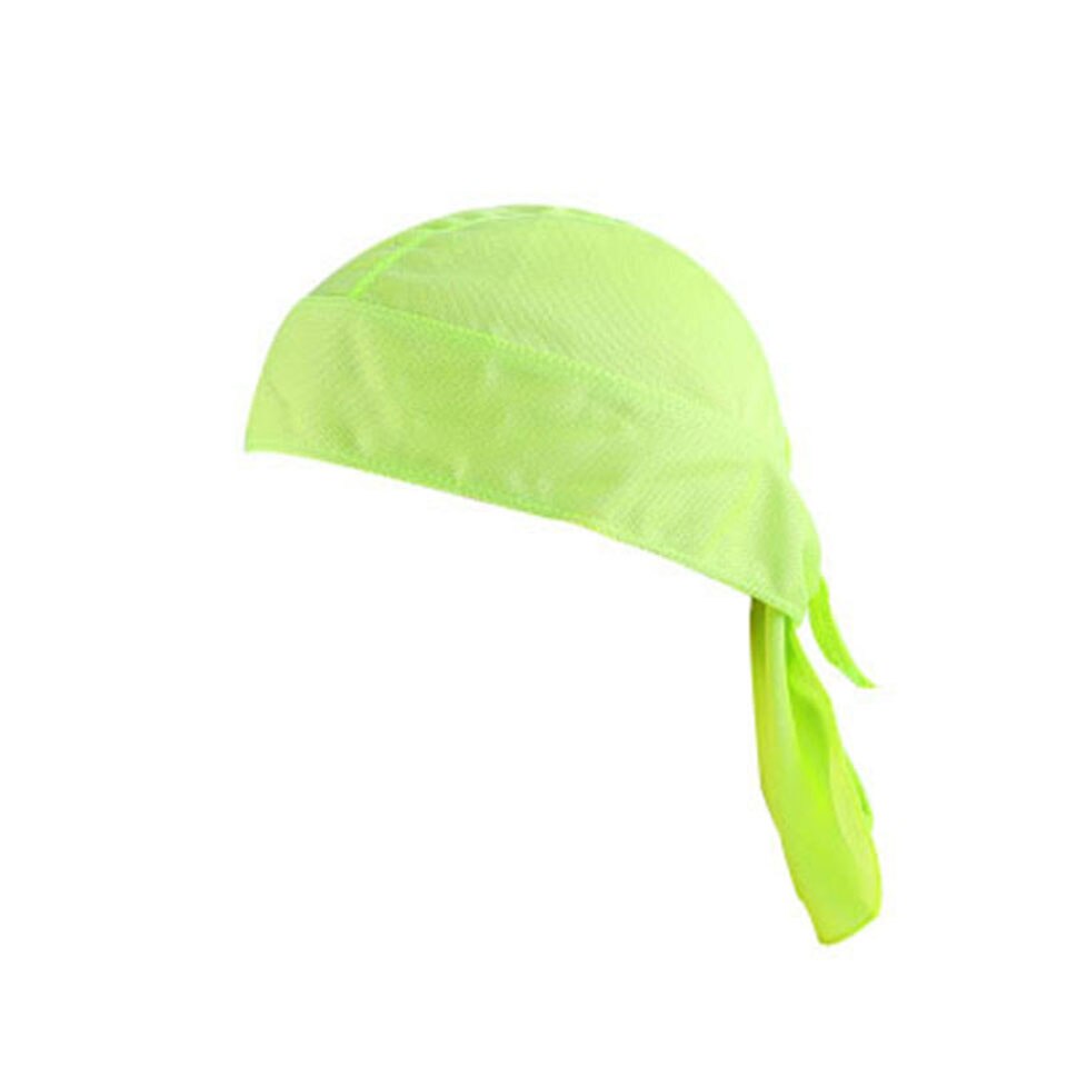 Hombre/mujer Bandana de Ciclismo bicicleta gorra para deportes al aire libre pañuelos ciclo de la bufanda de la cabeza de Ciclismo pasamontañas bicicleta sombreros: GREEN
