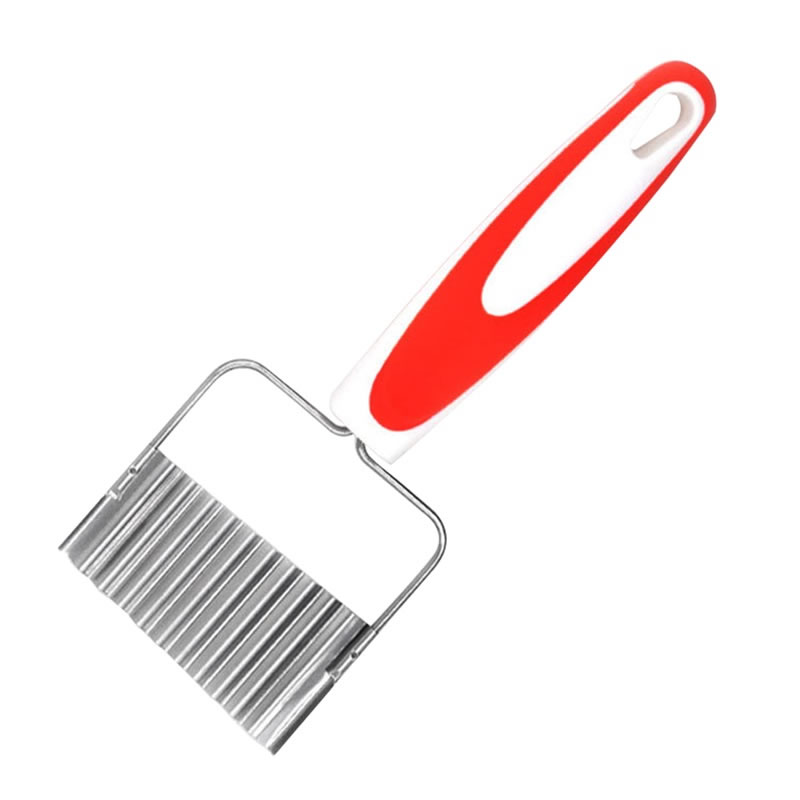 Stainless Steel Potato Slicer French Fry Fries Cutter Wavy Carrot Cutting Chopper Fruit Vegetable Slicing Grater Kitchen Tools