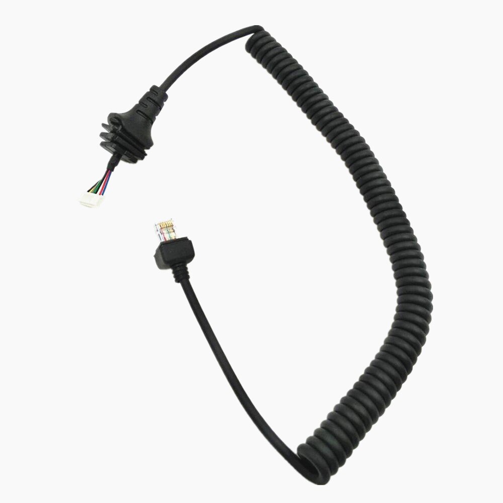 Replacement 8 Pin HM-152 Mic HM152 154 Microphone Cable For ICOM IC-2820H IC2825E IC2200 IC3600 F221 F520 Handheld Radio Speaker