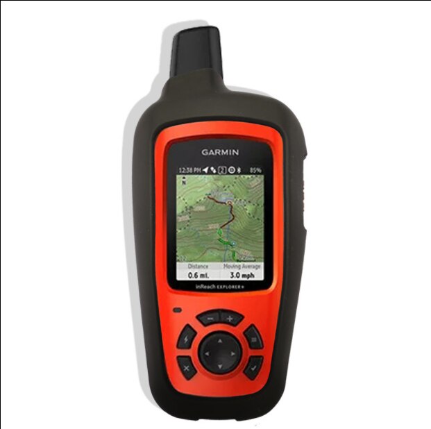Silicon Beschermhoes Voor Garmin Inreach Se + Plus / Explorer + Plus: black