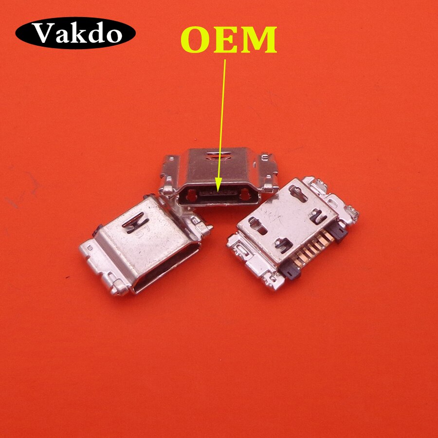 Connecteur Jack pour Port de chargement Micro USB, 10 pièces/lot, pour Samsung J5 J1 J100 J500 J5008 J500F J7 J700 J700F J7008