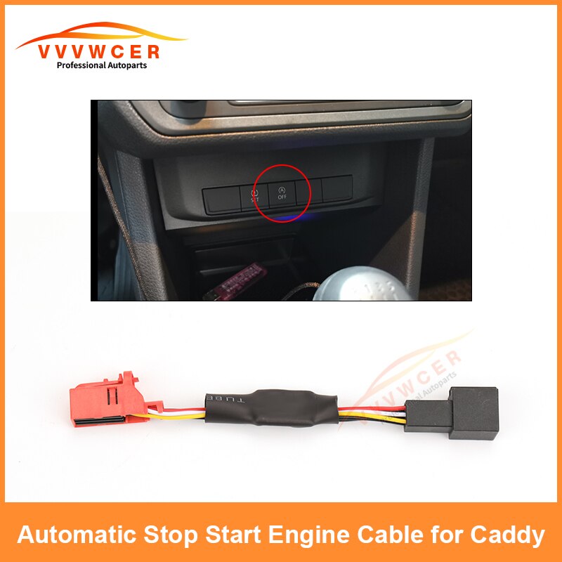 Automatische Stop Start Motor Systeem Off Apparaat Sensor Stekker Stop Annuleren Kabel Voor Vw Caddy