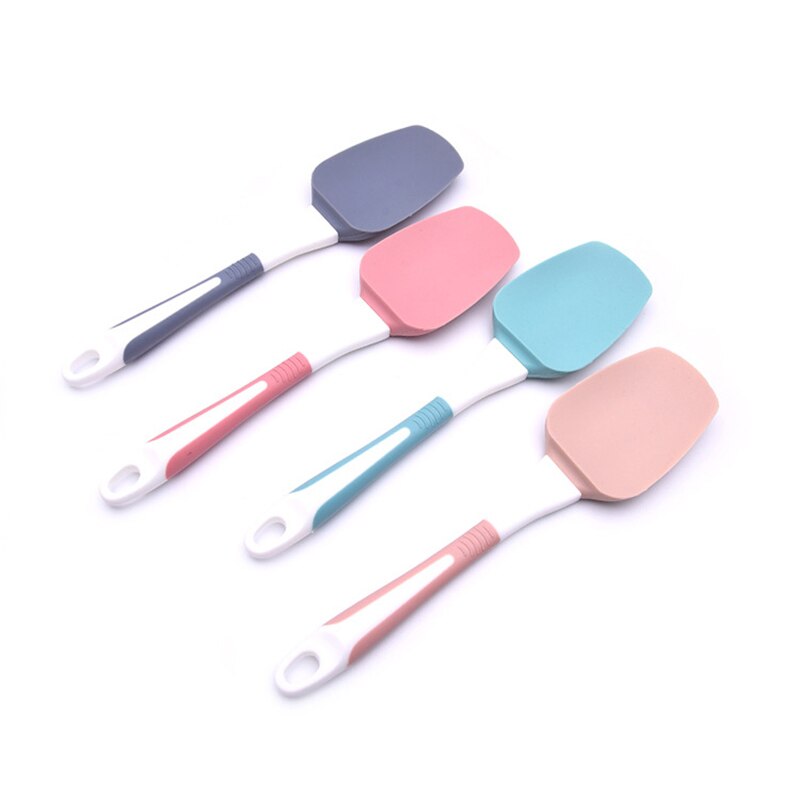 Brosse à huile en Silicone, outils de cuisson multifonctions, résistant à la chaleur spatule à grattoir à beurre, accessoires de cuisine, couleur aléatoire 1 pièce: 1pc random scraper