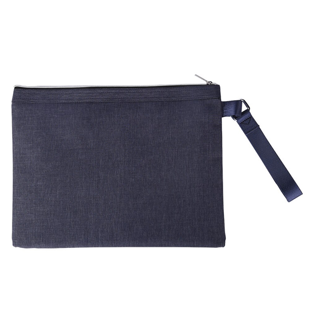 Portable Document Bag Oxford Cloth Waterproof Briefcase Conference Paper Bag Business Double-layer Briefcases