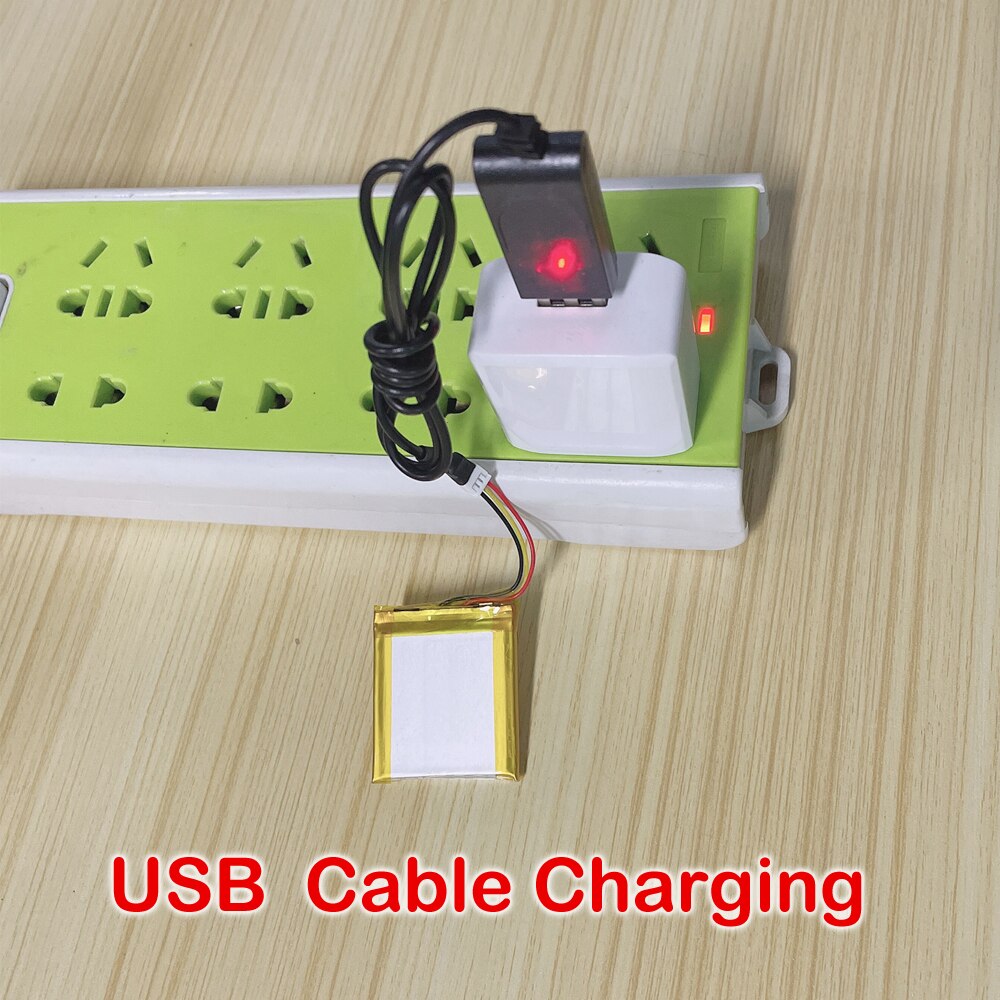 VB603 Baby Monitor Battery VB605 VB603 Battery ,3.7V 750mAh Replacement Battery USB Charger for Video Nanny Bebe Monitor BM603