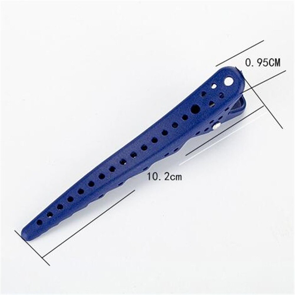 6Pcs Pro Salon Haarspeldjes Kappers Haarspelden En Clips Alligator Clips Kapper Haar Sectioning Clip Haar Snijgereedschappen