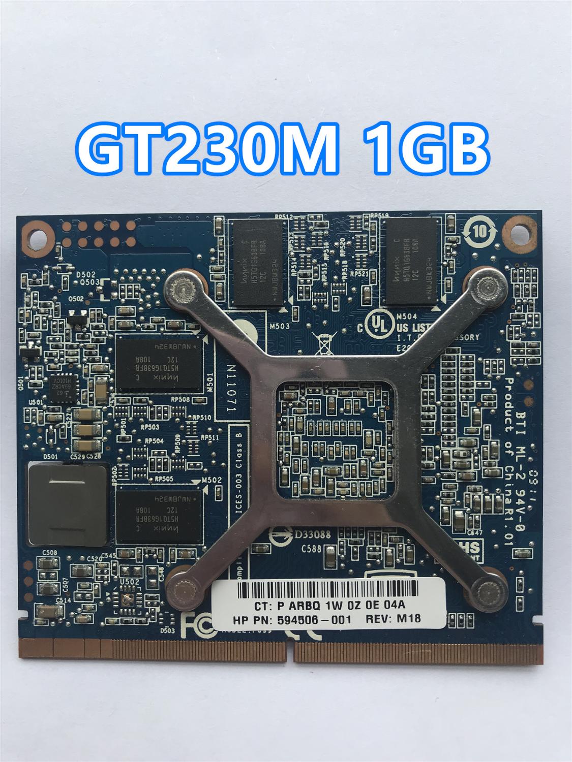 GT230M Gt 230M N10P-GE-A3 Grafische Kaart Voor Hp 8540W 8540P 8560W 600-1120 1Gb 594506-001 1Gb Videokaart