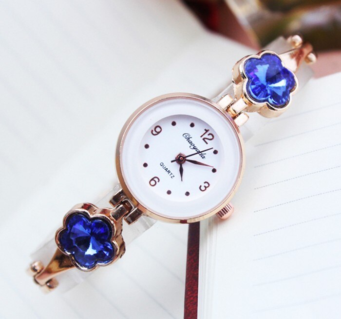 Mode Luxe Strass Horloges Vrouwen Rvs Quartz Armband Horloge Dames Jurk Horloges Gouden Klok Relogios