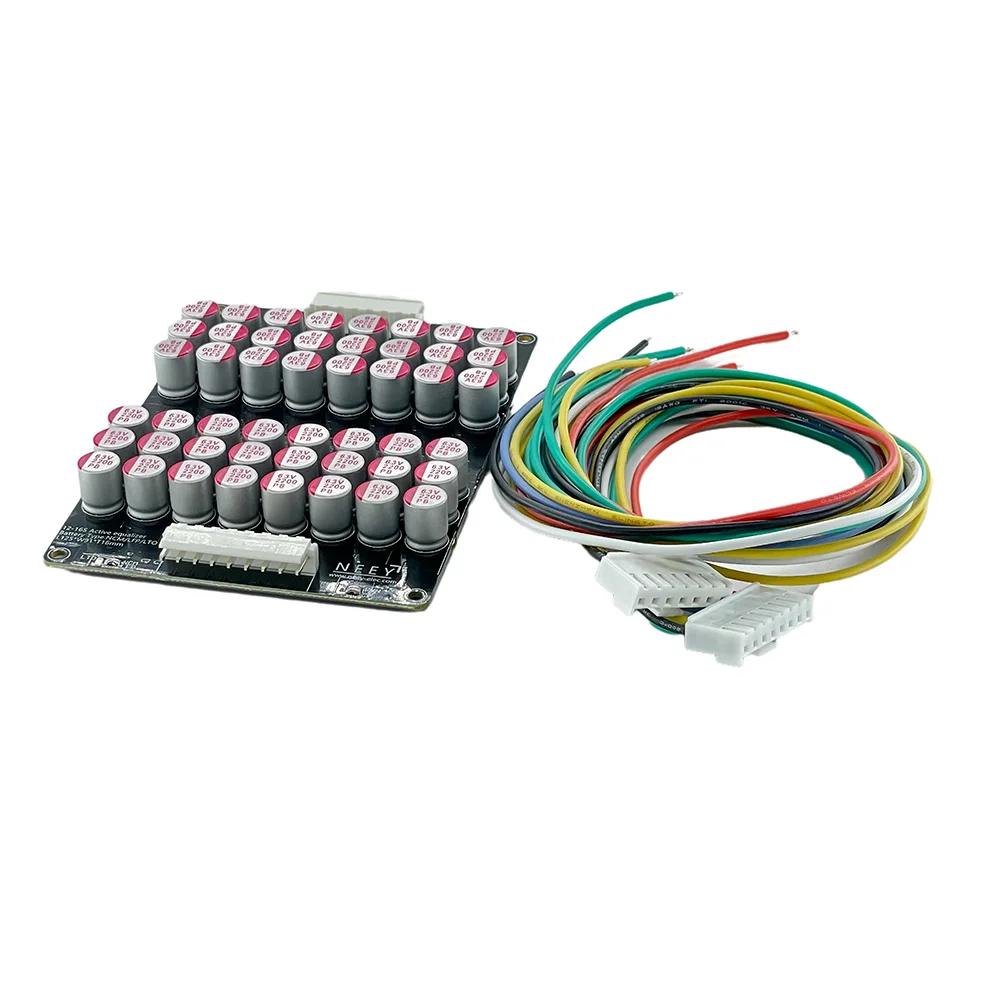NEEY Equilibrador de ecualizador activo 5A 12S 13S 14S 15S 16S Lifepo4/Lipo/LTO Condensador de energía de batería Litio Lipo Lifepo4 Ecualizador
