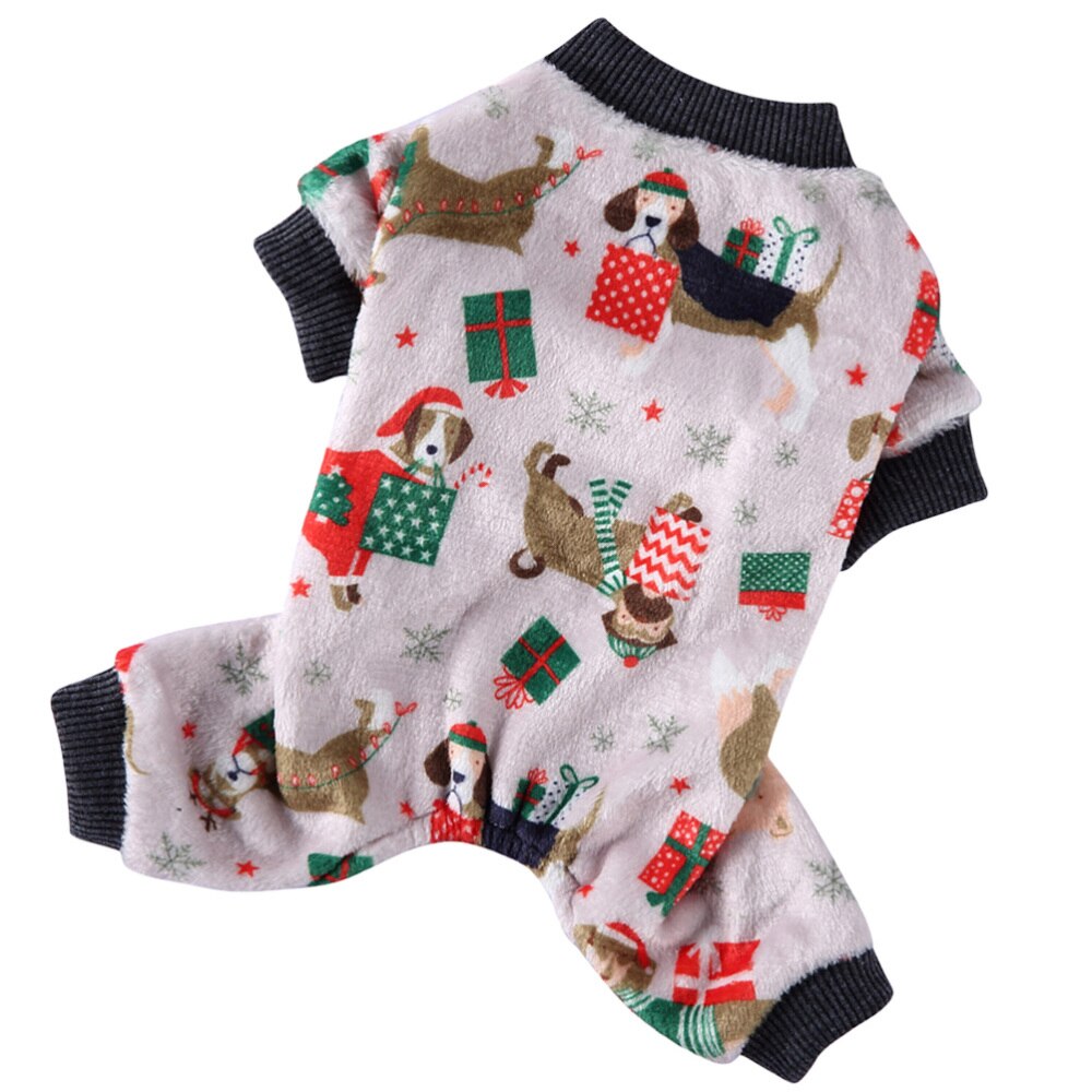 1Pc Hond Kerst Outfit Kostuum Grappige Huisdier Kleding (Maat S)