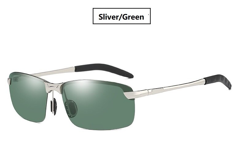 Driving Glasses Polarized night Driving Sunglasses Men Women Anti-glare Night Driver Goggles gafas Enhanced Light Glasses: Gungreen