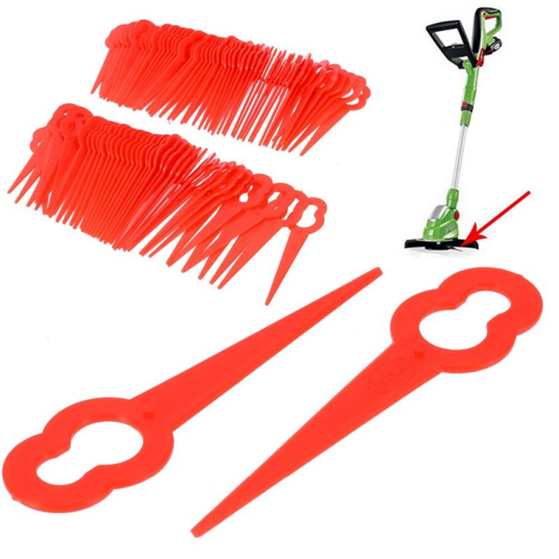 70MM dauerhaft Kunststoff Mäihr Schneiden Klinge Trimmer Klingen Ersatz Klinge Für Rasenmäihr Mäihr Kopf Strimmer Für Rasen Trimmer